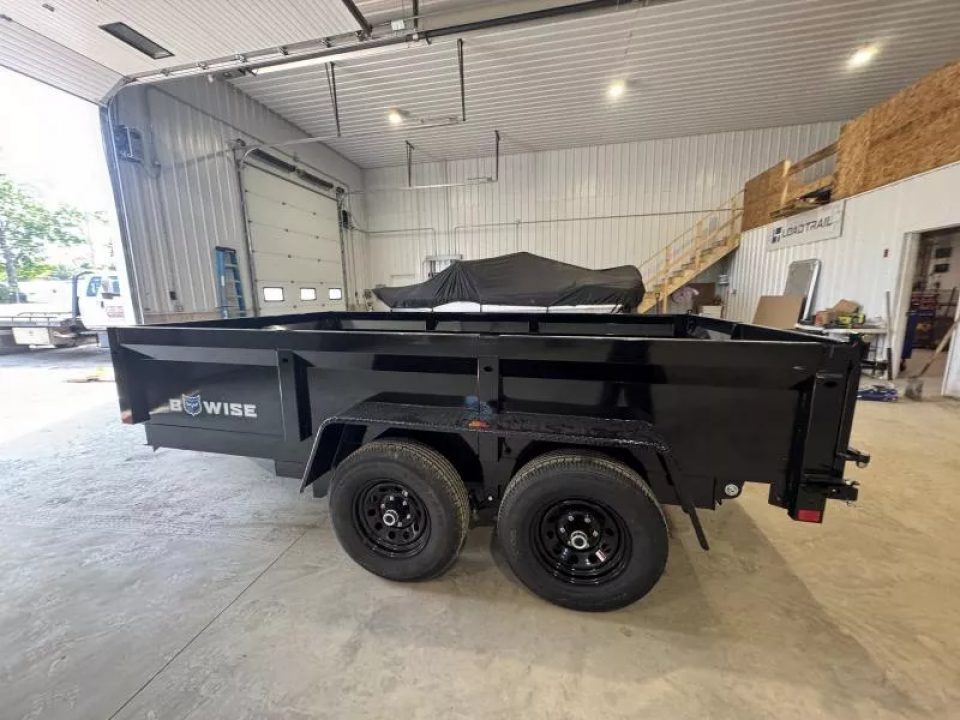 New 2025 BWise DT10 81.5x12 10K Tandem Axle Dump Trailer