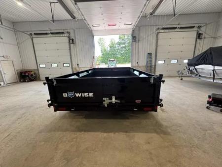 New 2025 BWise DT10 81.5x12 10K Tandem Axle Dump Trailer