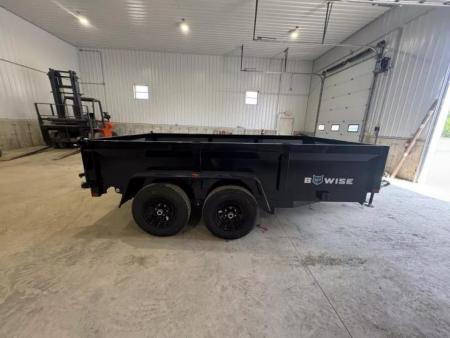 New 2025 BWise DT10 81.5x12 10K Tandem Axle Dump Trailer
