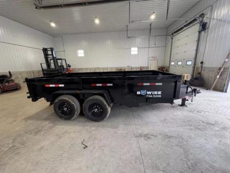 New 2025 BWise DT14 81.5x14 14K Tandem Axle Dump Trailer