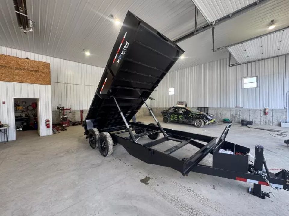 New 2025 BWise DT14 81.5x16 14K Tandem Axle Dump Trailer
