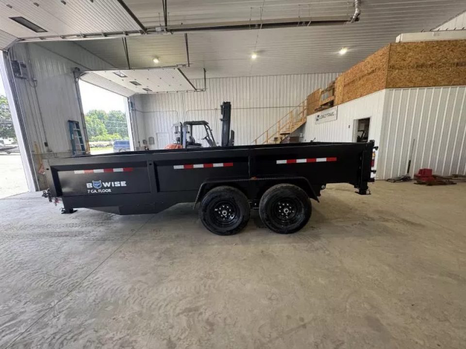 New 2025 BWise DT14 81.5x16 14K Tandem Axle Dump Trailer