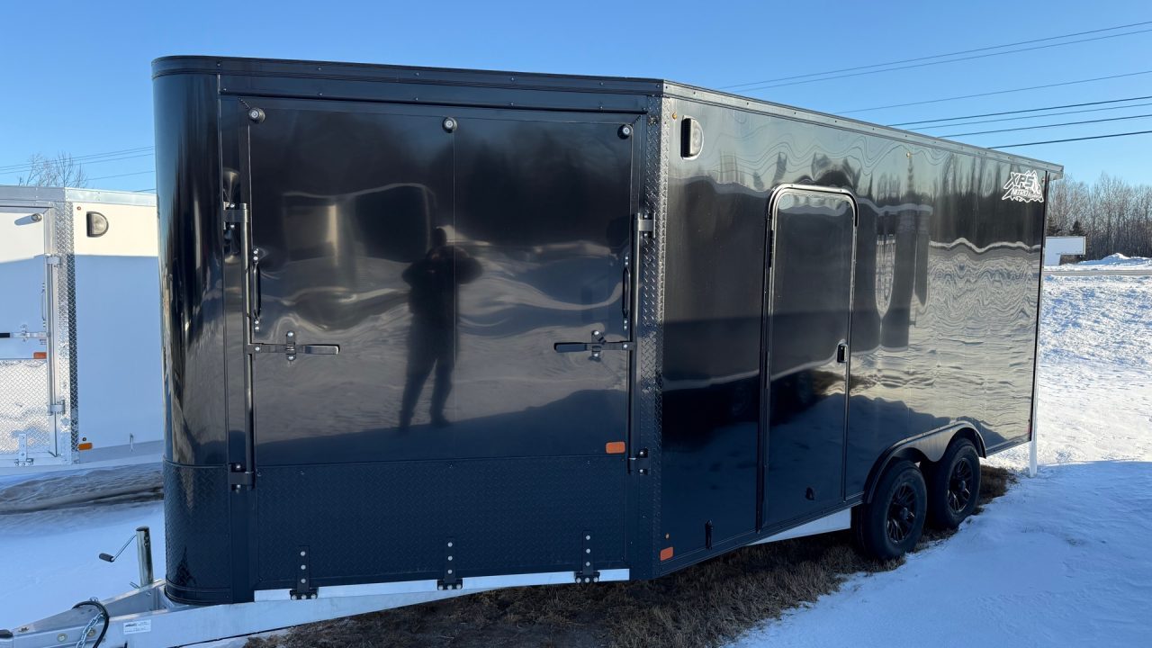 New 2026 Nitro 8.5x16 XPS Sport Inline Drive In/Out Snowmobile Trailer