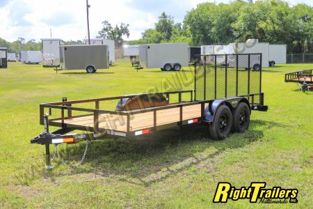 New 2026 6X16 Triple Crown Utility Trailer