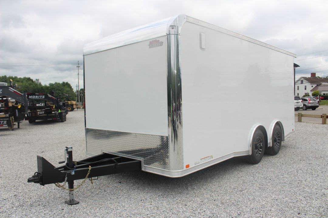 New 2026 United UXT Commercial Grade Cargo Trailer - 8.5 'x 18' - 7' Interior Height - Rear Ramp Door - Extended Tongue - 9900# GVW