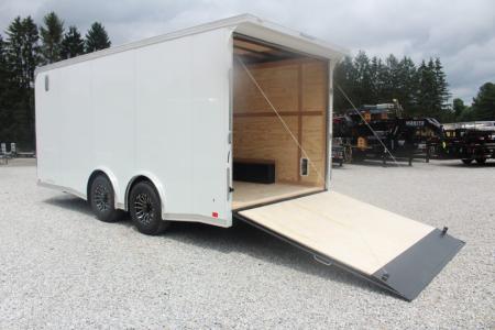 New 2026 United UXT Commercial Grade Cargo Trailer - 8.5 'x 18' - 7' Interior Height - Rear Ramp Door - Extended Tongue - 9900# GVW