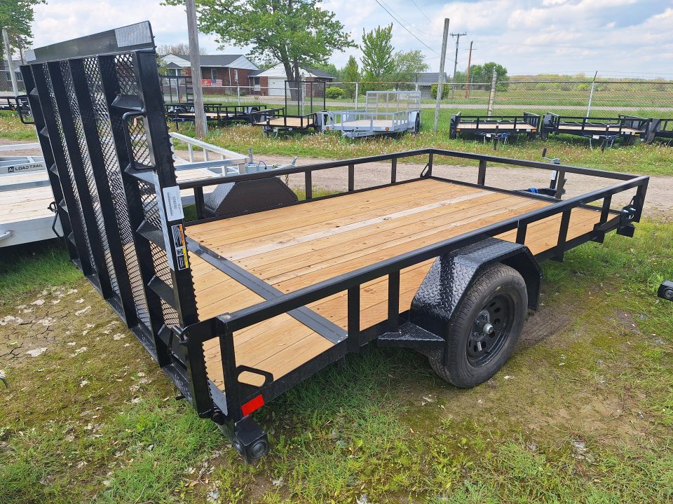 New 2026 Load Trail 83x12 Single Axle Landscape Trailer W/ Dove Tail