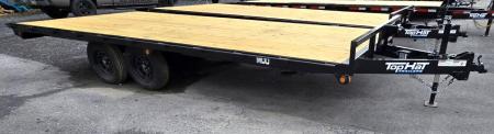 New 2026 Top Hat Trailers 8X18 MINI Deckover Trailer