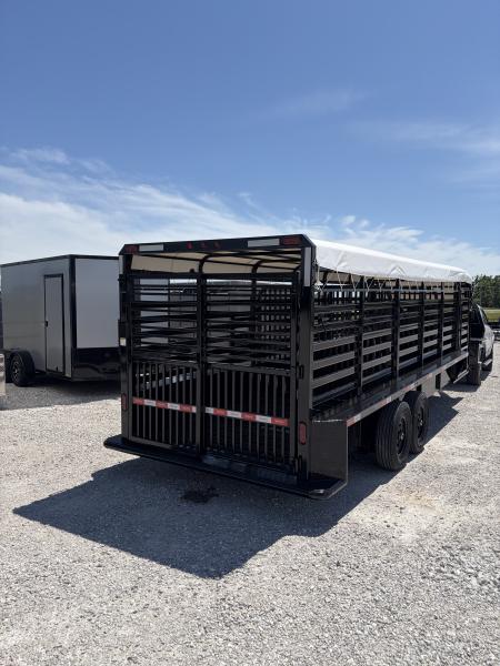 New 2026 RHM Trailers GS 24 Stock / Stock Combo Trailer