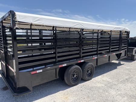 New 2026 RHM Trailers GS 24 Stock / Stock Combo Trailer