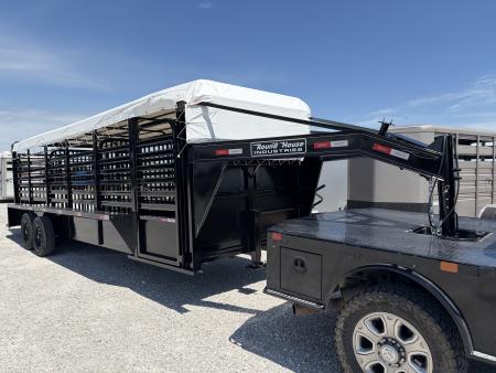 New 2026 RHM Trailers GS 24 Stock / Stock Combo Trailer