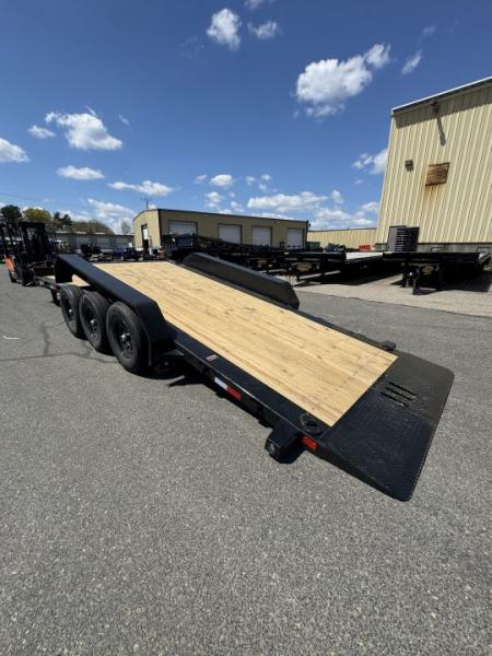 New 2026 Load Trail TH83X24 Tilt Trailer 8' Stationary Deck 16' Tilt Deck