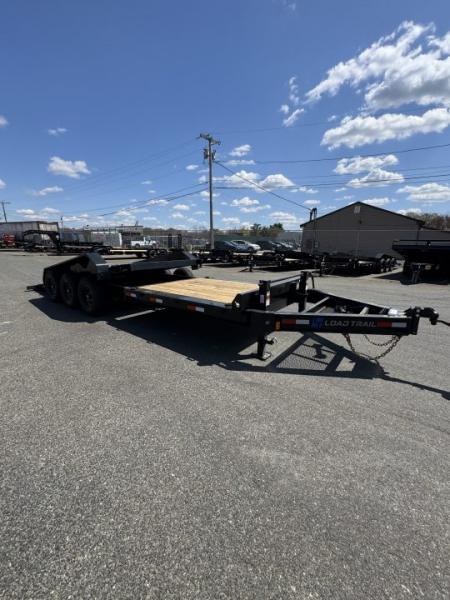 New 2026 Load Trail TH83X24 Tilt Trailer 8' Stationary Deck 16' Tilt Deck