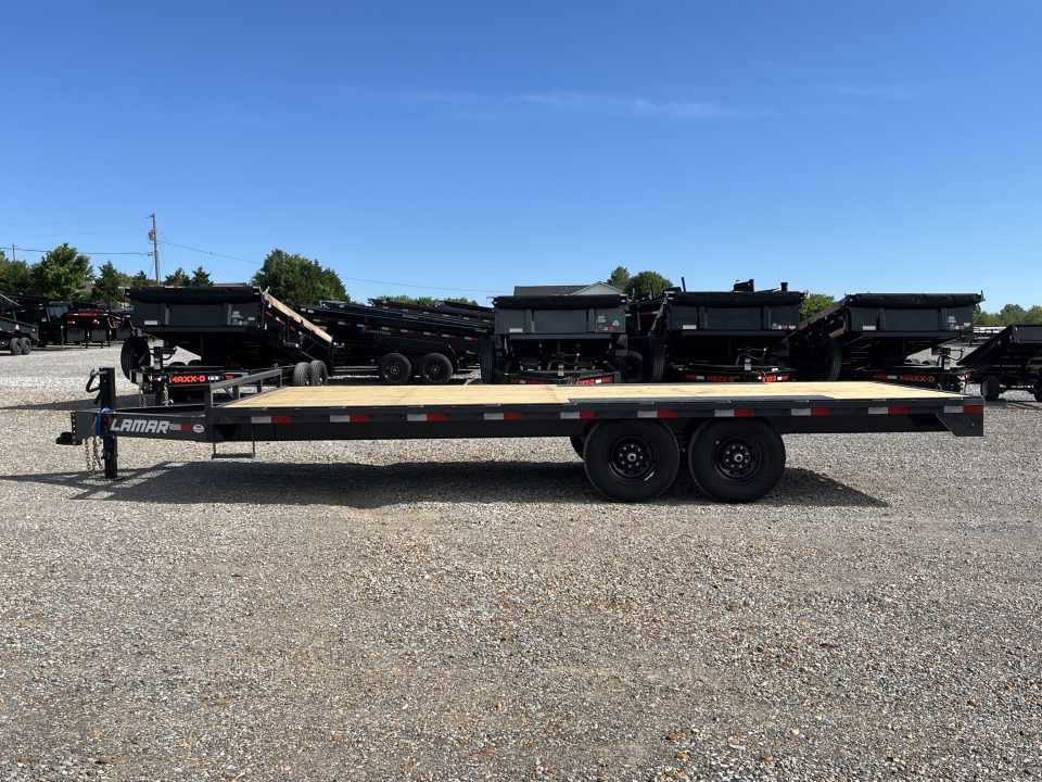 New 2026 Lamar 102" x 20' 14k Flatbed Trailer
