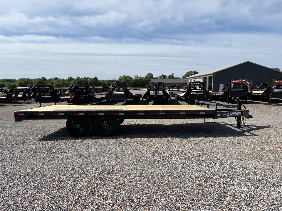 New 2026 Lamar 102" x 20' 14k Flatbed Trailer