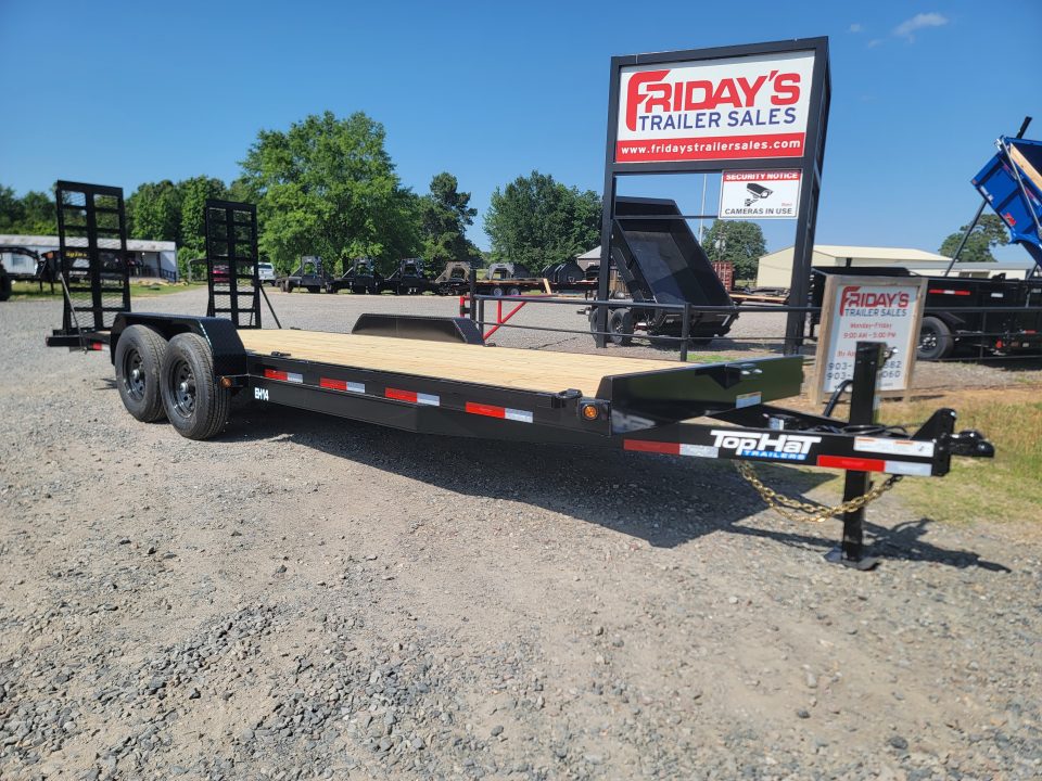New 2026 Top Hat Trailers EH14 22' x 83" 14K Equipment Trailer