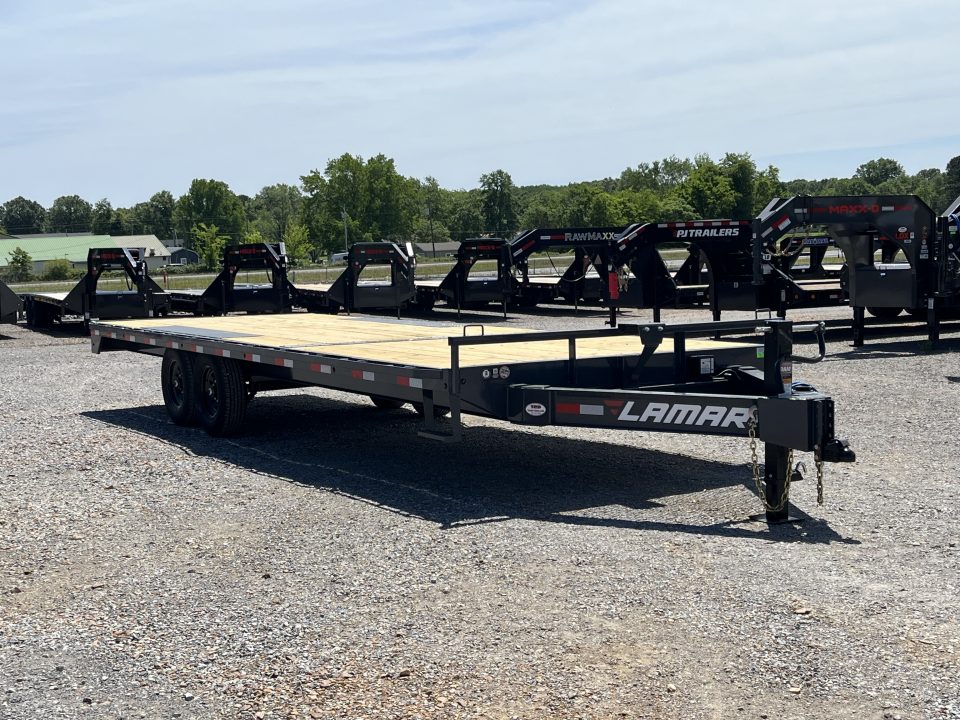 New 2026 Lamar 102" x 24' 14k Flatbed Trailer