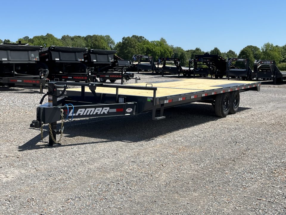 New 2026 Lamar 102" x 24' 14k Flatbed Trailer