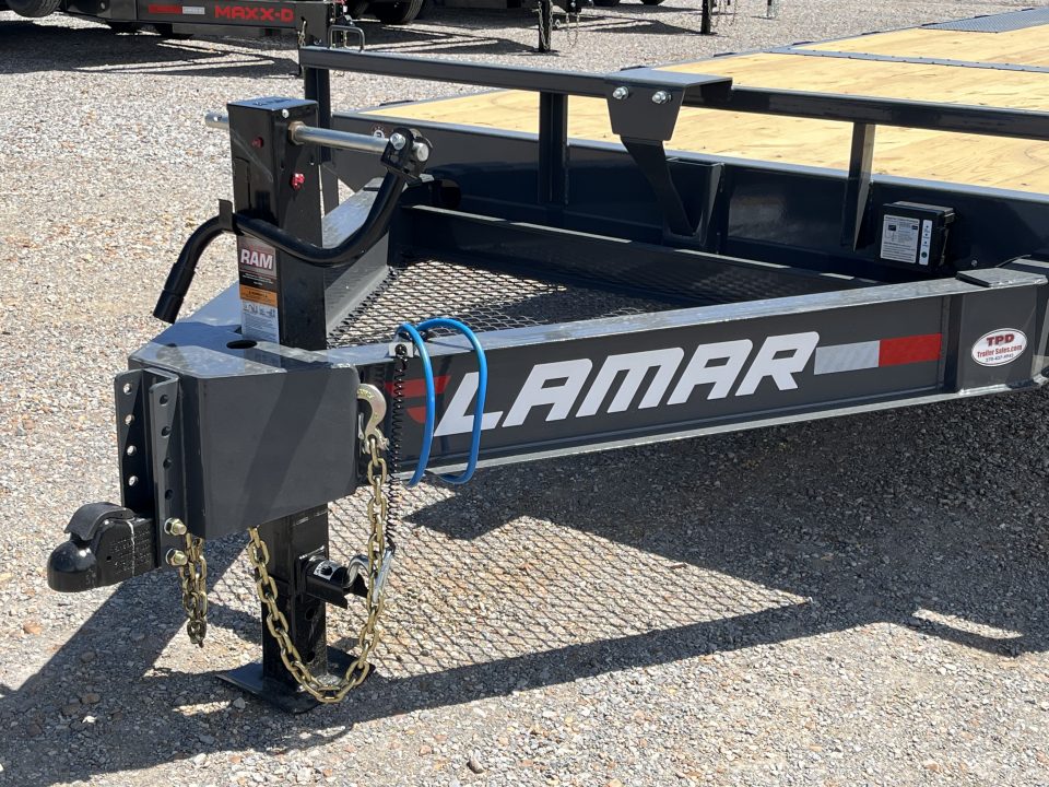 New 2026 Lamar 102" x 24' 14k Flatbed Trailer