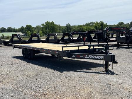New 2026 Lamar 102  x 24' 14k Flatbed Trailer