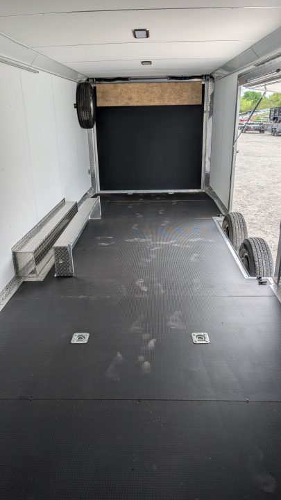 New 2026 Legend 8.5 x 28 HD Trail Master Enclosed Race Car Hauler w/ Ramp Door (14K GVW)