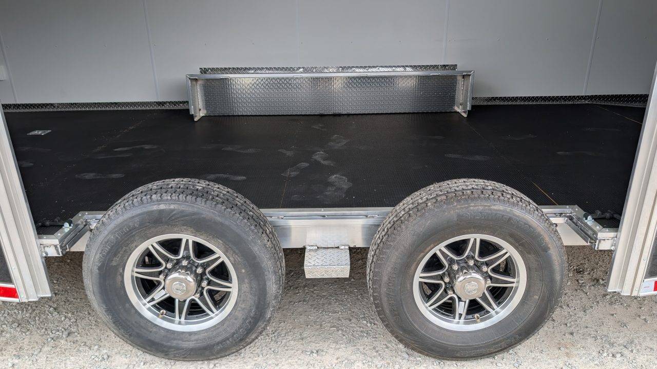 New 2026 Legend 8.5 x 28 HD Trail Master Enclosed Race Car Hauler w/ Ramp Door (14K GVW)