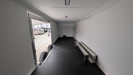 New 2026 Legend 8.5 x 28 HD Trail Master Enclosed Race Car Hauler w/ Ramp Door (14K GVW)