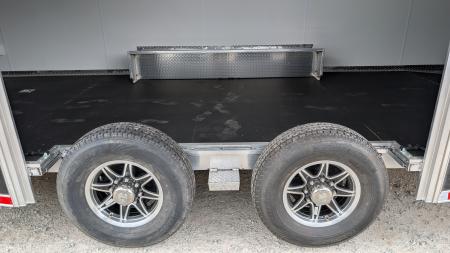 New 2026 Legend 8.5 x 28 HD Trail Master Enclosed Race Car Hauler w/ Ramp Door (14K GVW)