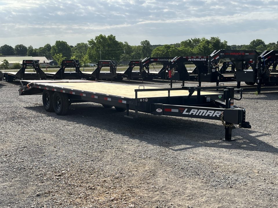New 2026 Lamar 102" x 24' 14k Flatbed Trailer