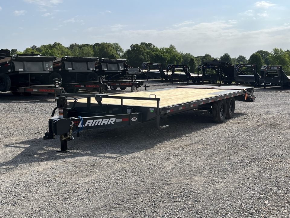 New 2026 Lamar 102" x 24' 14k Flatbed Trailer
