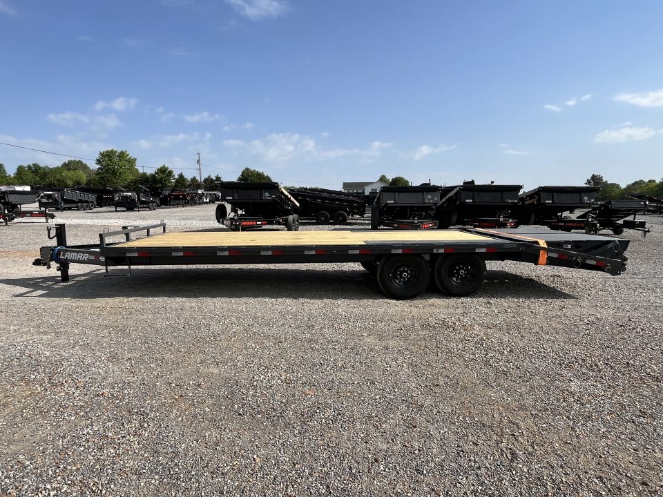 New 2026 Lamar 102" x 24' 14k Flatbed Trailer