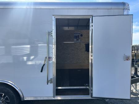 New 2026 Sure-Trac 8.5 x 18 Landscape Pro Enclosed Round Top Cargo Trailer 10K