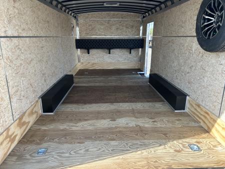 New 2026 Sure-Trac 8.5 x 18 Landscape Pro Enclosed Round Top Cargo Trailer 10K