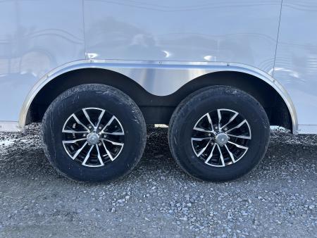 New 2026 Sure-Trac 8.5 x 18 Landscape Pro Enclosed Round Top Cargo Trailer 10K