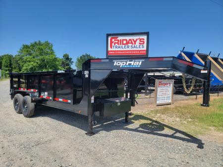 New 2026 Top Hat Trailers DX14 16' x 83  Gooseneck Dump Trailer Dump Trailer
