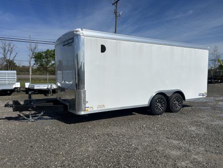 New 2026 Sure-Trac 8.5 x 18 Landscape Pro Enclosed Round Top Cargo Trailer 10K