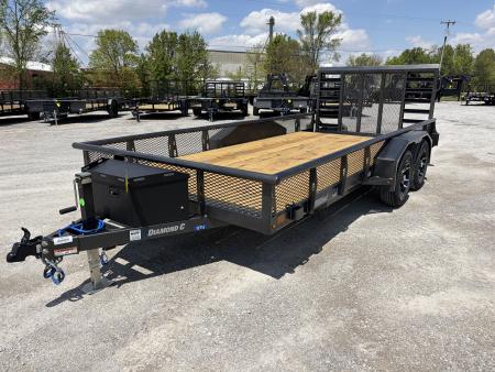 New 2026 Diamond C Trailers GTU235L16X83 (83  x 16') 7K Utility Trailer
