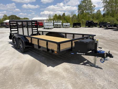 New 2026 Diamond C Trailers GTU235L16X83 (83" x 16') 7K Utility Trailer