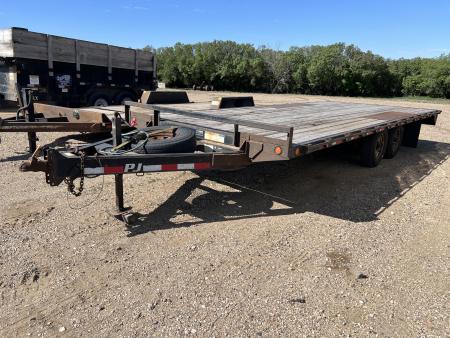 Used 2019 PJ Trailers 20' L6 Deckover Equipment Trailer