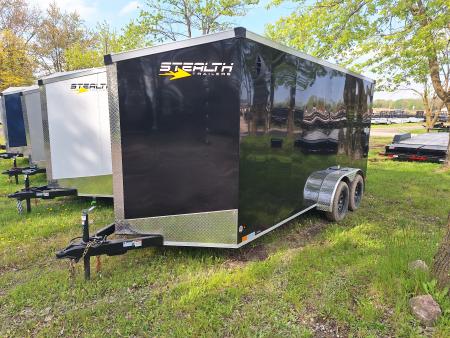 New 2026 Stealth Trailers 7x16 Cargo / Enclosed Trailer W/ Ramp Door