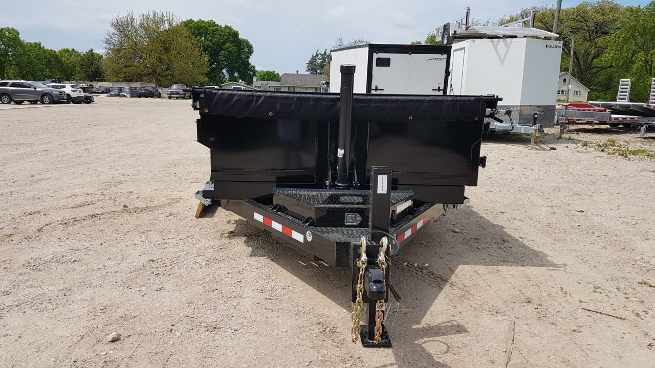 New 2026 Midsota 83xx14 telescopic dump 14K Dump Trailer