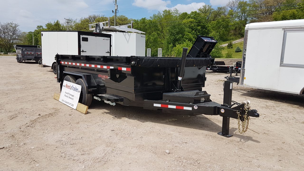 New 2026 Midsota 83xx14 telescopic dump 14K Dump Trailer