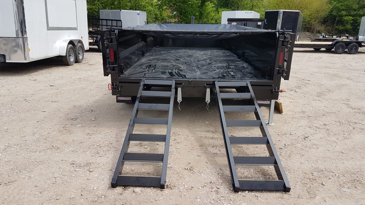 New 2026 Midsota 83xx14 telescopic dump 14K Dump Trailer