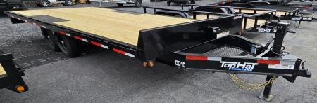 New 2026 Top Hat Trailers 20X102 Deckover Trailer