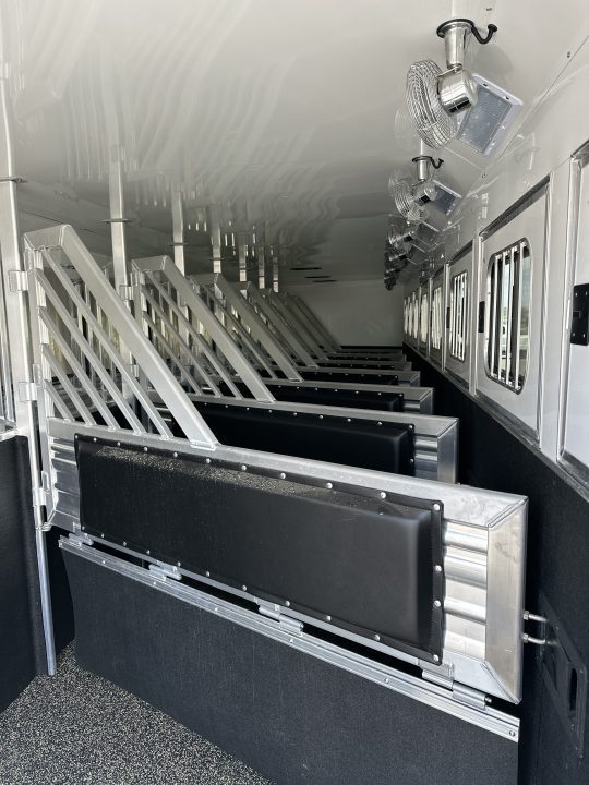 New 2027 Cimarron Norstar 8 Horse Trainer Trailer