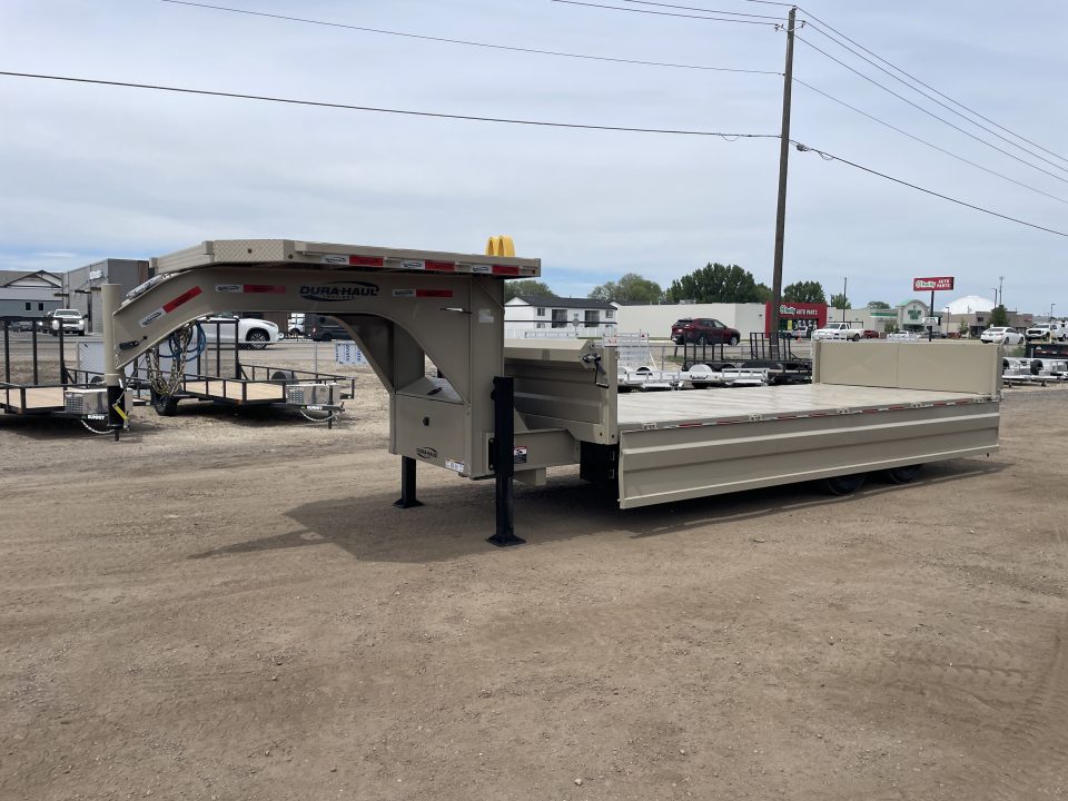 New 2026 Dura-Haul 8x20 24k Deckover Gooseneck Dump Trailer