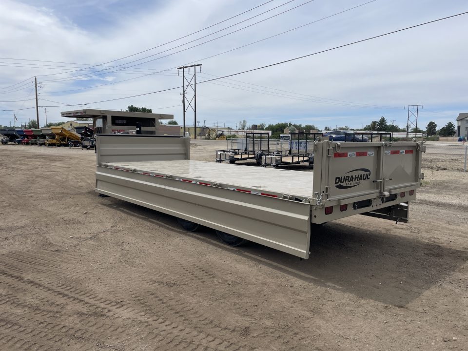 New 2026 Dura-Haul 8x20 24k Deckover Gooseneck Dump Trailer