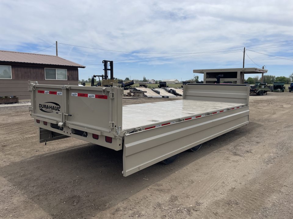 New 2026 Dura-Haul 8x20 24k Deckover Gooseneck Dump Trailer