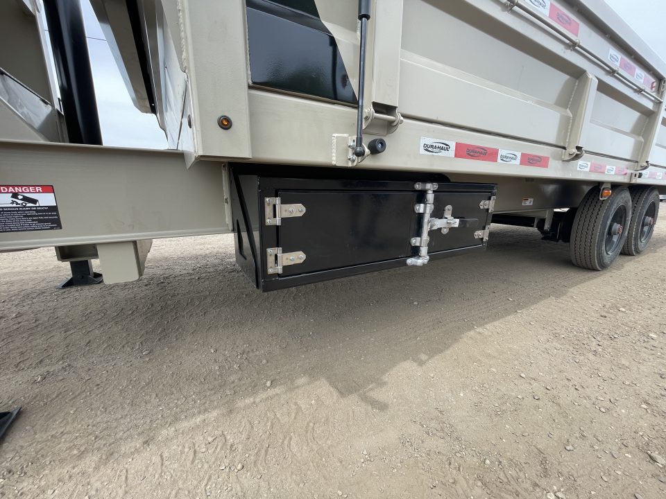 New 2026 Dura-Haul 8x20 24k Deckover Gooseneck Dump Trailer