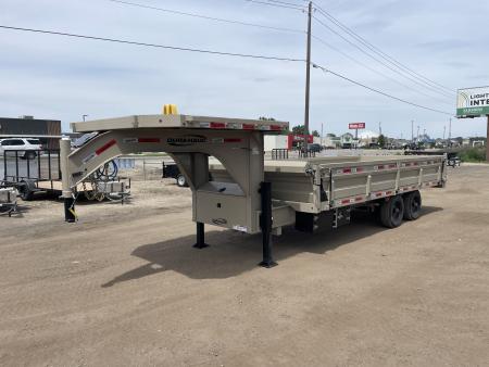 New 2026 Dura-Haul 8x20 24k Deckover Gooseneck Dump Trailer